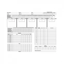 Big Red Soccer Scorebook Equipment