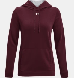 Under Armour Women's Hustle Fleece Hoodie Apparel 14 Under Armour Women's Hustle Fleece Hoodie Apparel