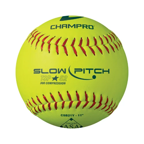 Champro ASA/USA Softball 11" Slow Pitch (Dozen) 1 Champro ASA/USA Softball 11" Slow Pitch (Dozen)